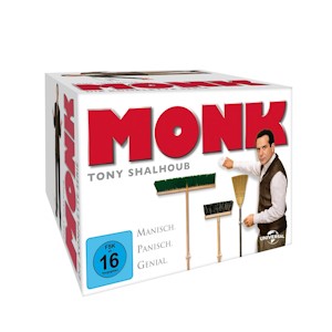 Monk - Staffel 1-8 - Gesamtbox [32 DVDs]